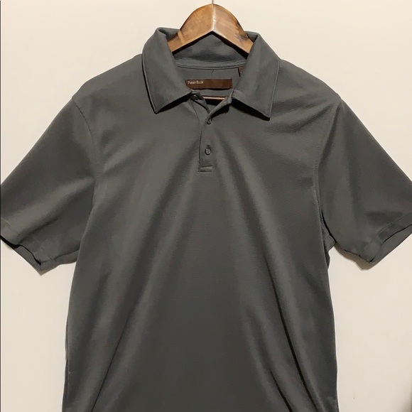 Perry Ellis Grey Polo 👕 🔥 - Picture 1 of 7